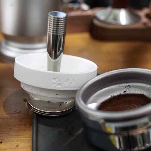 素止 58单份7g粉碗接粉器 磁吸接粉圈环 意式咖啡手柄接粉器