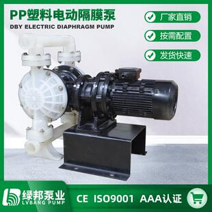 DBY电动隔膜泵工程塑料电动隔膜泵