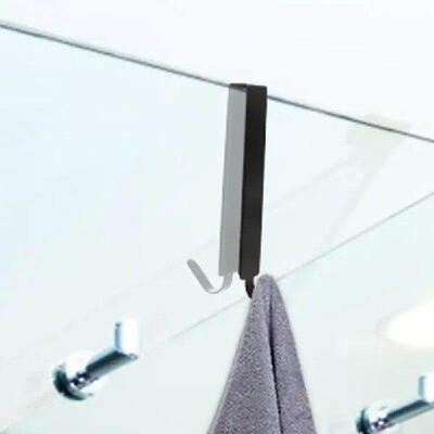 Stainless Steel Over the Door Hook Door Back Shower Towel