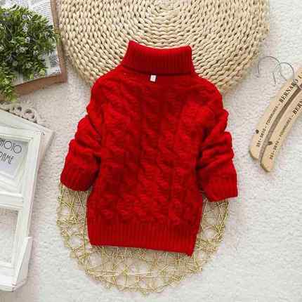 F Kids Girl Sweater Tricots Turtleneck Pullover Baby Winter