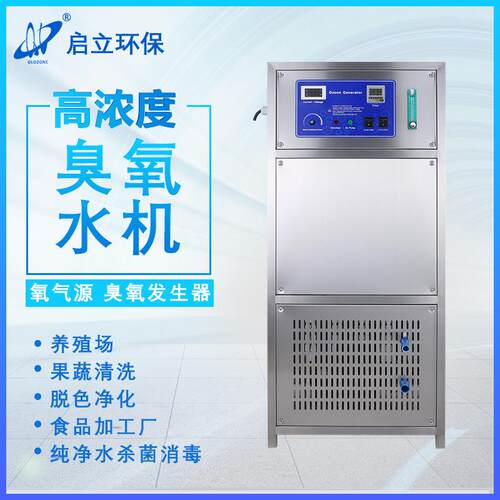 启立臭氧水机高浓度氧气源臭氧水生成器水处理车间厂房种植杀菌