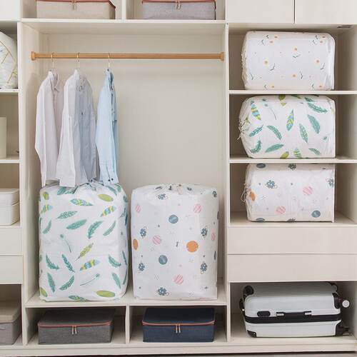 Extra-large capacity moisture-proof moving and organizing ba