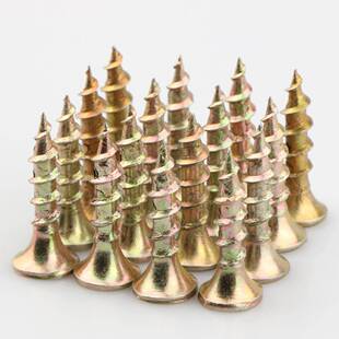 厂家钉直彩色粗牙干壁高强自攻螺丝供度快牙木865螺钉宽扣干壁钉