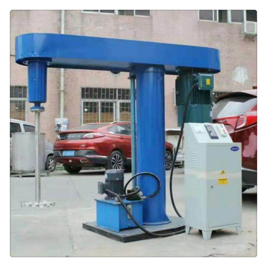 现货供应4KW涂料分散机化工液体变频调速混合机高速搅拌机