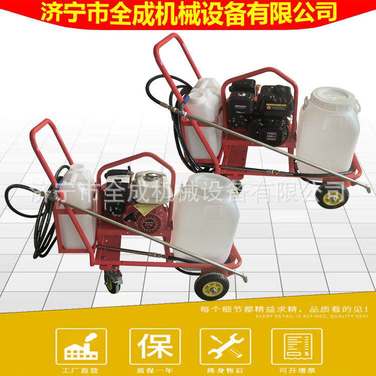 公路沥青撒布机厂家手推式沥青洒布车汽油乳化沥青喷洒车价格