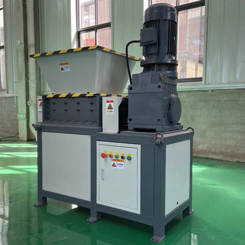 小型双轴撕碎机EB40料0轻薄金属撕EB4004KM碎机生活垃角铁皮罐头