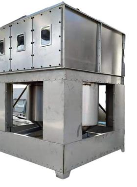 锈钢气混动塔 工业不旋方OHT形流喷旋淋塔