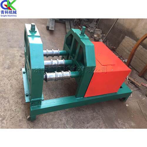 液压卧式宽版槽钢卷圆机 方管圆管滚动盘圆机 电动管道行业弯管机