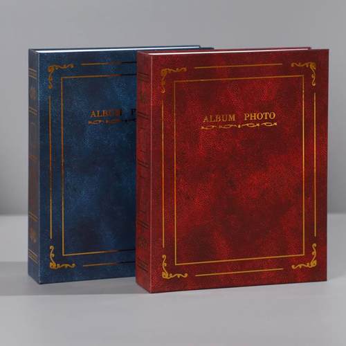 寸张相册本插页式家庭影集photo album影楼复古相薄六寸相册