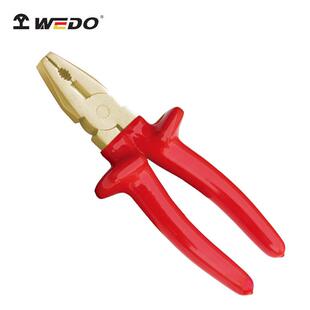 WEDO维度INA6201A防爆绝缘浸塑克丝钳钢丝钳防爆绝缘铝青铜