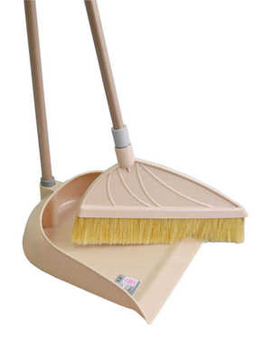 鬃毛组合扫帚扫把精品套装扫把9009敏簸箕猪鬃-胤jwl毛16簸箕套