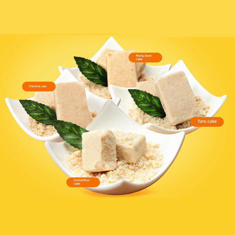 蜀都黑芝麻糕点150g*5盒桂花黑芝麻板栗绿豆小盒糕点零食成都小吃