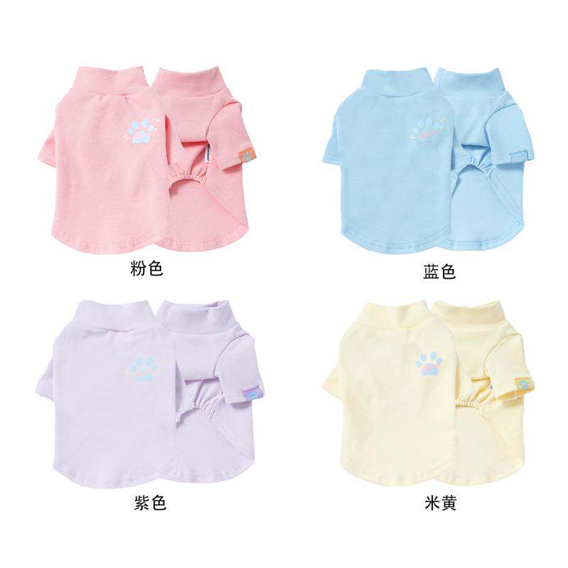 狗狗衣服春秋保暖新款泰迪雪纳瑞柴犬柯基宠物棉打底衫保暖衣
