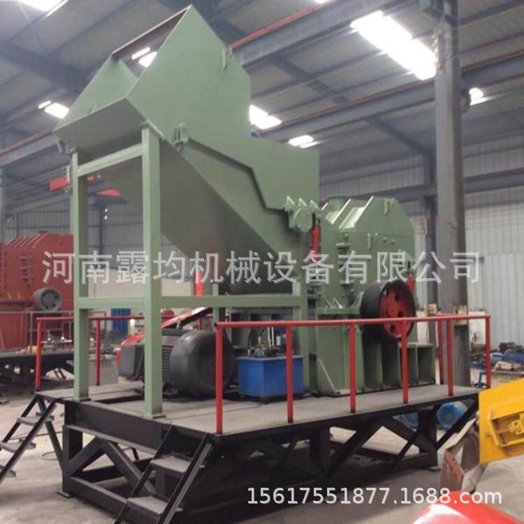 现货供应金属废钢破碎机粉碎设备 800型油漆桶揉球机金属破碎机