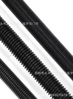 M60M64M70M72M76M80高强度淬黑反牙丝杠左旋全螺纹螺柱反丝倒扣