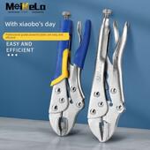 多功能大力钳圆口直口带刃钳加力夹持固定压力钳子手动工业级压