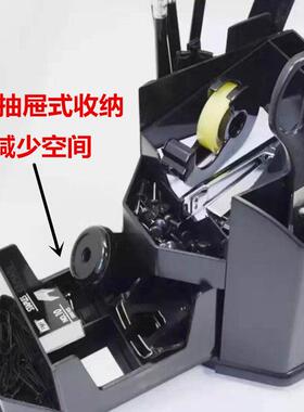 百利来P930S商务笔筒多功能可旋转创意时尚简约用品办公桌面收纳