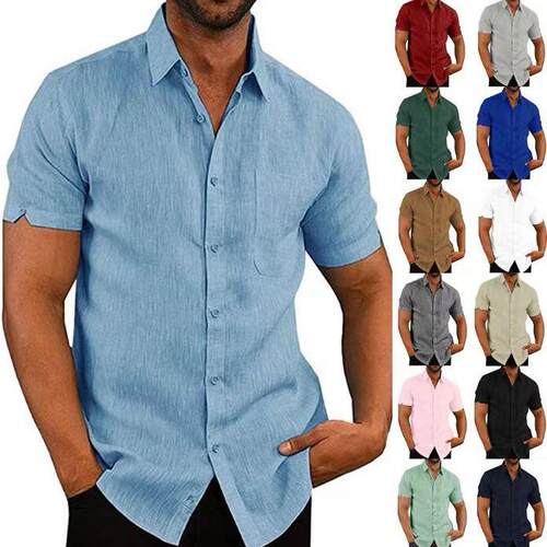 Men's Short Sleeve Solid Tone on Tone Western Snap Shirt