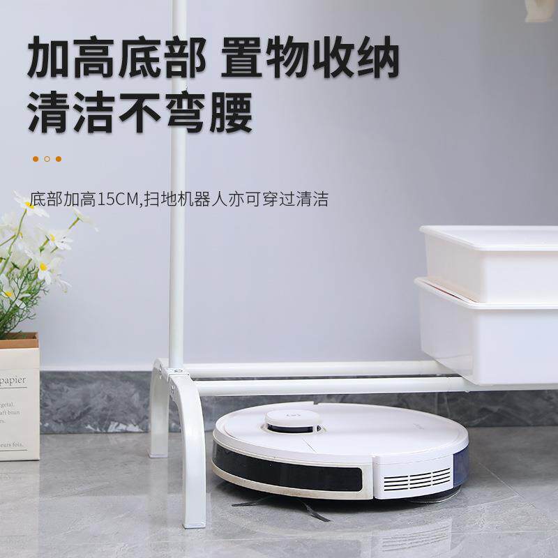晾衣架室内家用挂衣架宿舍凉衣杆简易可拆卸台晒衣架衣帽架子