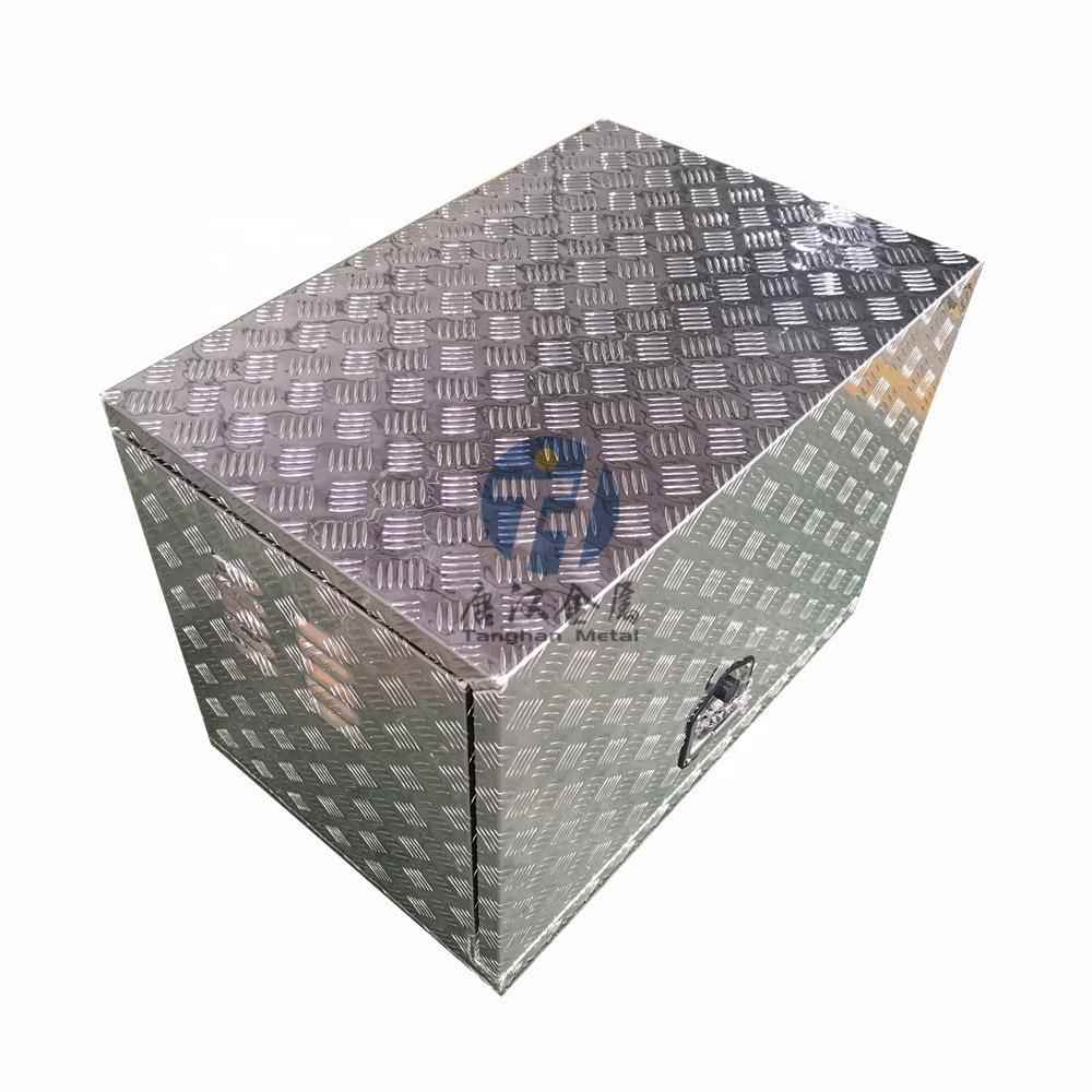 厂家直供花纹板工具箱皮卡车底部带T字锁铝板合金重型工具柜澳洲