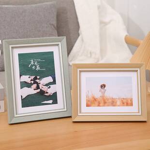 相框6寸相框摆台78寸10寸儿童画框A4婚纱照片相框挂墙高级感