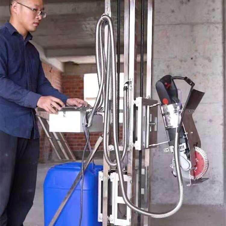 全自动开槽机智能电动架子水电安