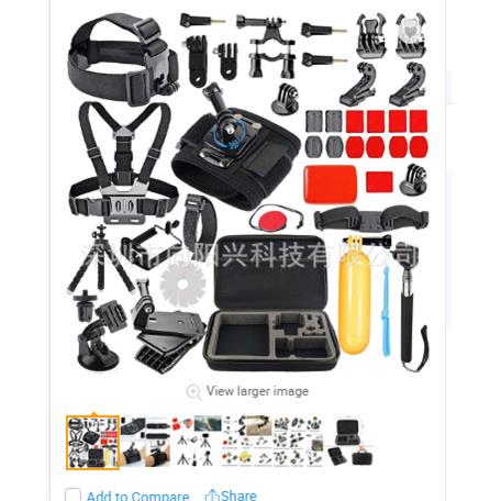 gopro配件套装 适合于10 9 8 7 6 5 4 321