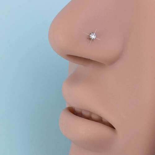 61PCS Nose Piercing Kit Including 1pc Disposable Nose Pierci