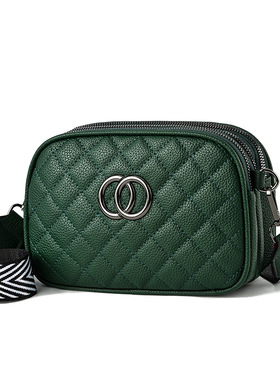 质感三层百搭休闲24新款潮时尚软皮单肩斜挎相机包