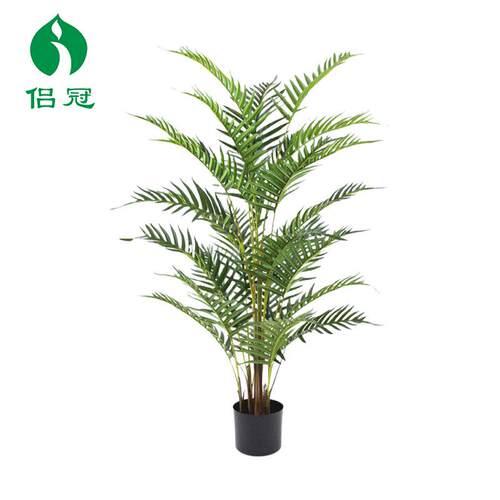 新款ins北欧风仿真植物盆栽连心葵散尾葵室内假绿植客厅落地摆放