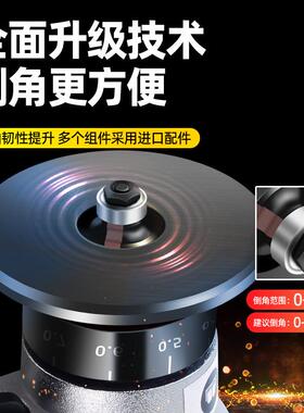 气动倒角型机手JEE持式45度C工角R角木修刺边去毛风动小迷你倒角