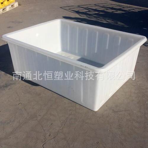 厂家800L塑料方箱纺织印染服装厂推布车水产养殖箱pe酸碱水槽