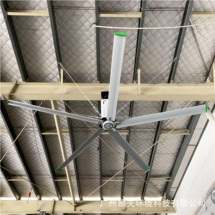 厂家业大工风扇铝体合金扇叶德国RZP适电机用大型工厂育馆 工业吊