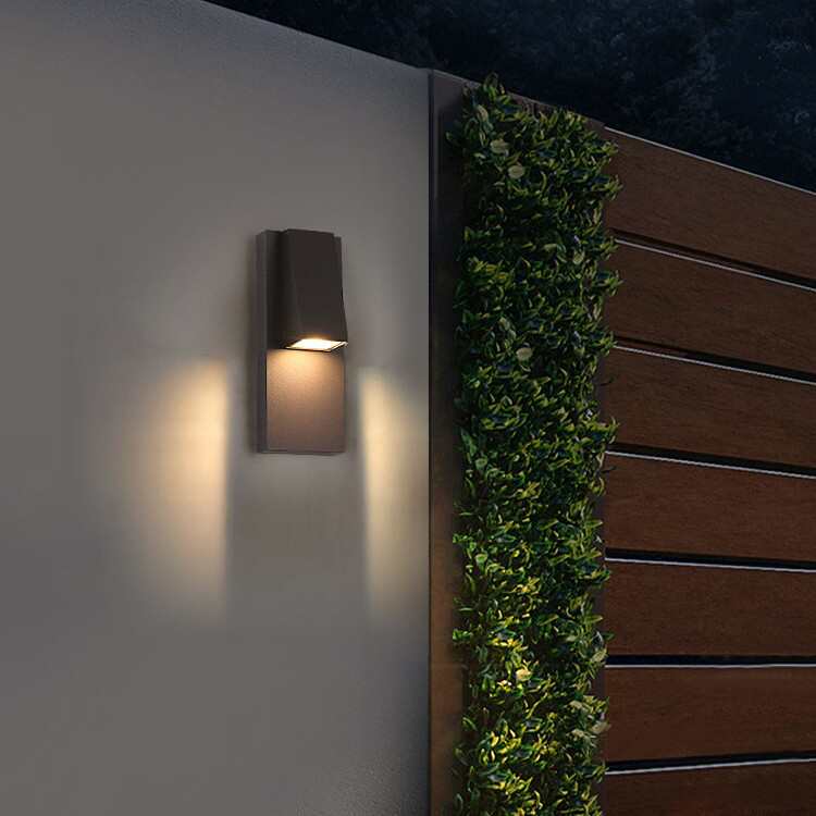 户外防水庭院灯简约现代别墅大门外墙过道阳露台花园LED室外壁灯