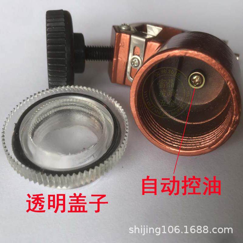 面T型玻刀油缸玻璃推推尺璃刀油壶六面刀油壶849玻璃刀刀六头
