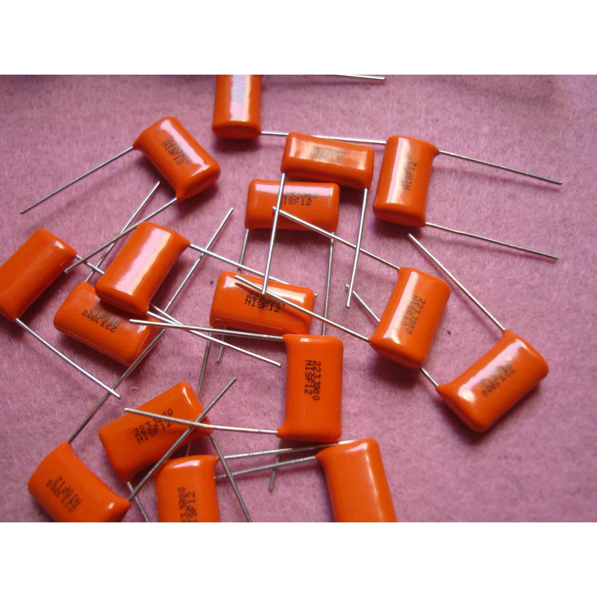 原装日本NISF 800V 0.022UF 代600V 发烧高频音频吉他无极电容