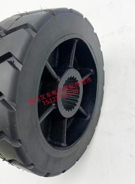 中力搬运车15ET2H-20ETH橡胶轮悍金刚黄色聚氨酯黑色防滑驱动大轮