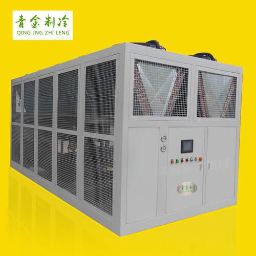 风冷式乙二醇低温螺杆冷水机70HP空调螺杆冷水机塑胶模具冷水机