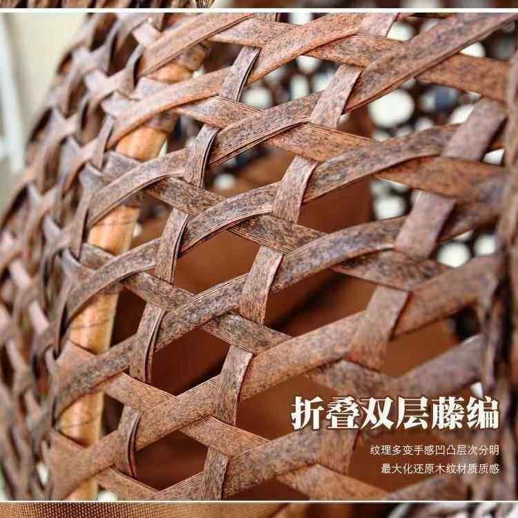 网椅红吊椅双人吊藤TDE客厅吊床秋千懒人家用兰椅篮阳台成人吊摇
