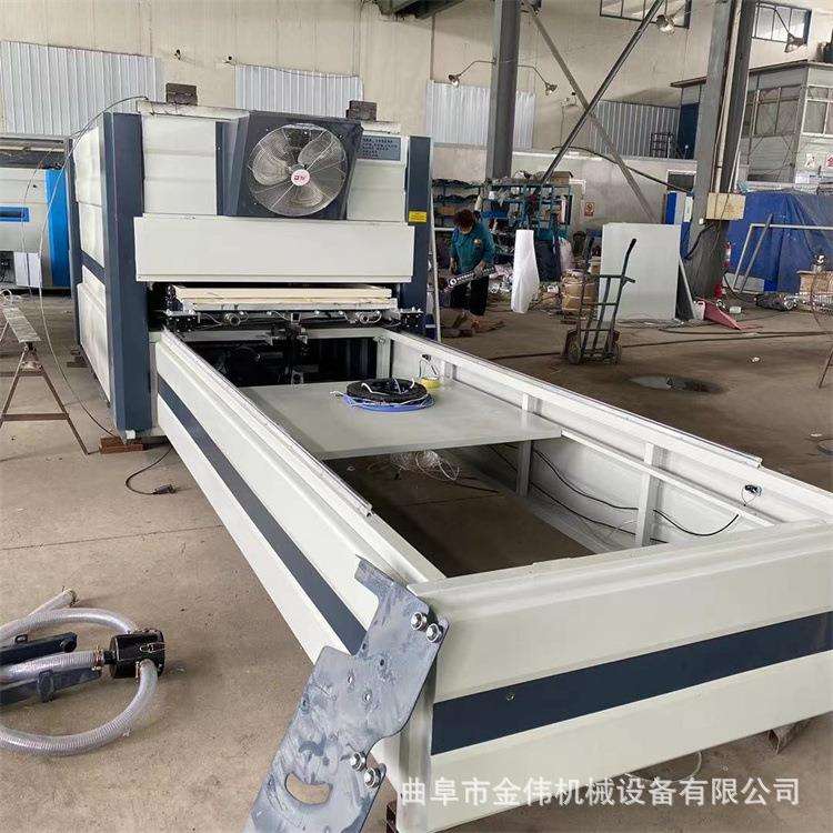 一键式启动双工位高低压真空覆膜机自动切膜上下双加温吸塑机