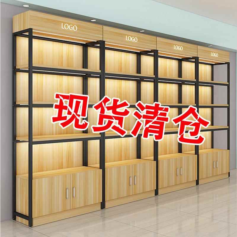 货架展示柜多层置物架超市样品陈列架化妆品展示架酒柜文具店货柜