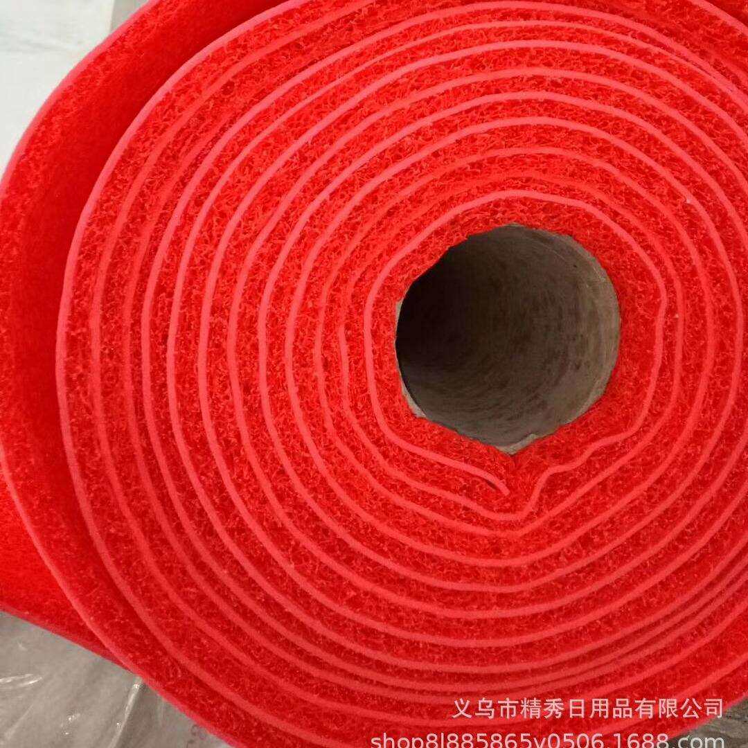 pvc丝圈拉丝防水防滑3A中厚拉丝地毯卷材酒店走廊地毯喷丝塑胶地