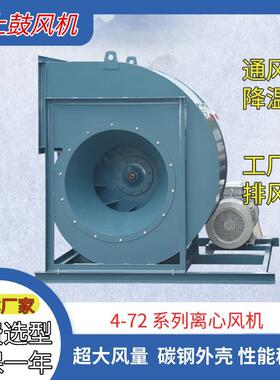 7C4-79离心风机洗涤塔工业引风机废气处理环保工业风机7.5KW