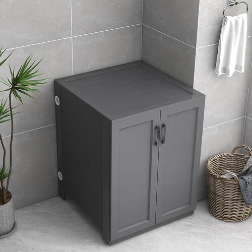 室外太空铝翻盖波轮洗衣机柜滚筒洗衣机床包防水防晒收纳柜定制