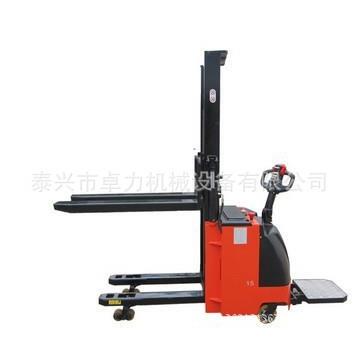 供应双起升全电动堆高车（插腿提升），全电动叉车，电动装卸车