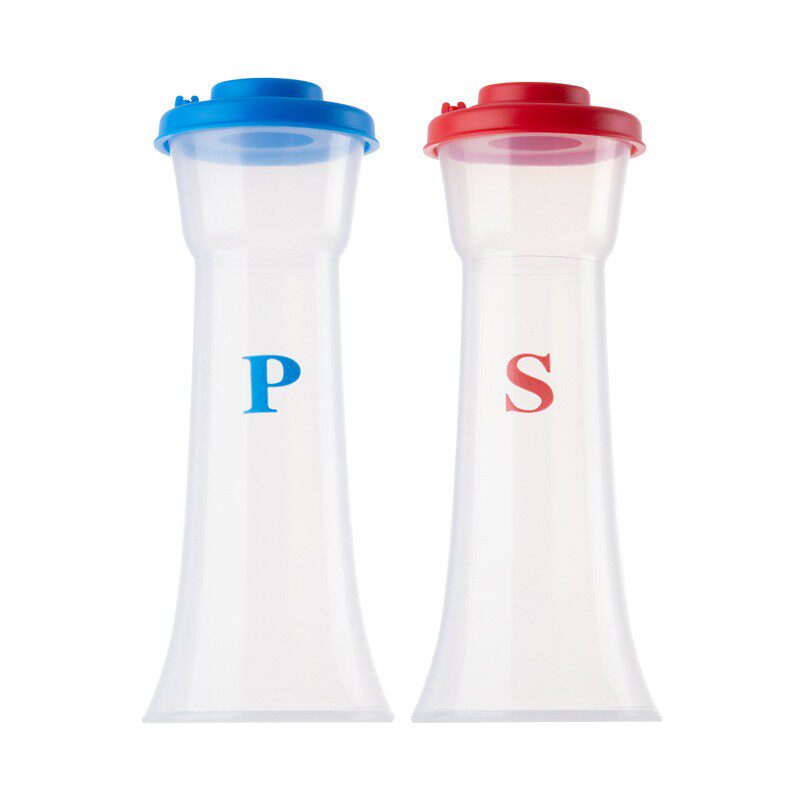 2件套撒料瓶塑料调味瓶撒粉器烧烤调料罐糖盐罐香料胡椒粉瓶家用