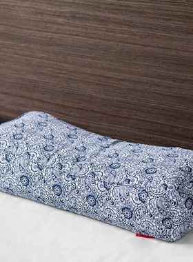 A布6L老年人枕头老式F76S899T头枕护耳荞麦老粗高枕芯可拆洗枕套