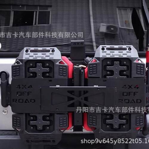 适用牧马人坦克300尾门集成装备组牧马人BJ40改装尾门集成备胎架