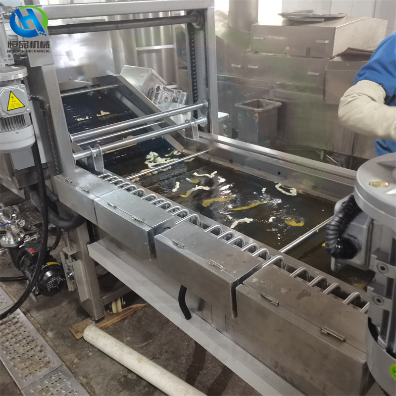 预制菜速食全自动油炸机设备 红烧肉小酥肉油炸机器蔬菜肉食油炸