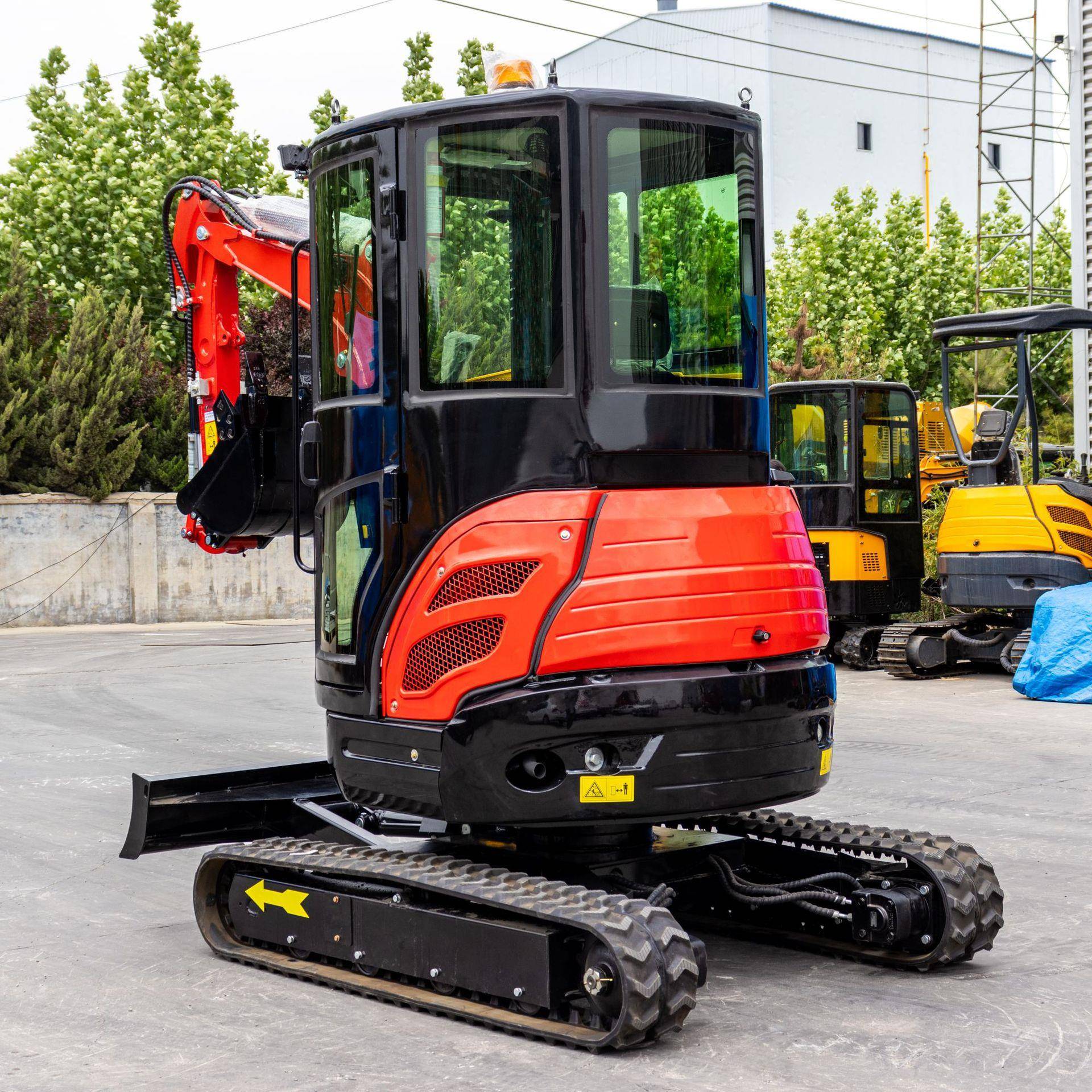 精拓小型挖掘机家用挖土农用小挖机工程履带式挖土机多功能微型